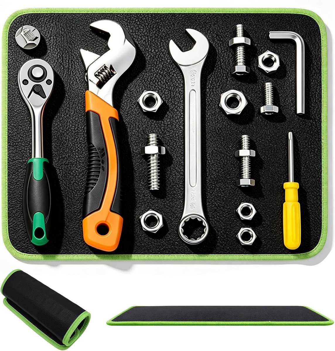 Magnetische gereedschapsmat - pvc - antislip schroefhouder - ideaal voor de garage - ShopVlot