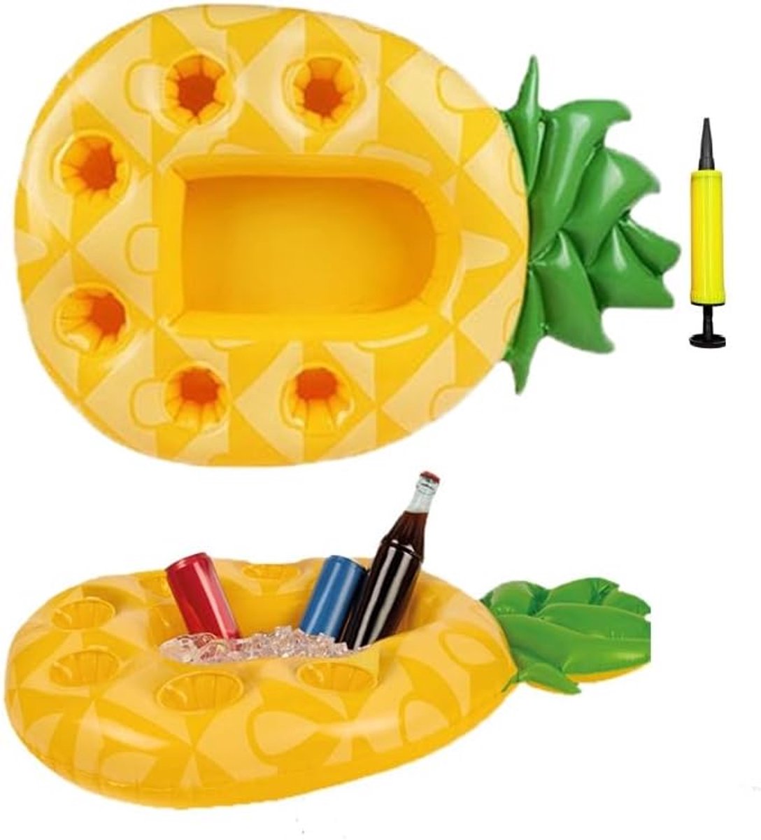 Drijvende bar zwembad - fruitvorm - opblaasbare bekerhouder - ideaal voor zwembadfeest - ShopVlot