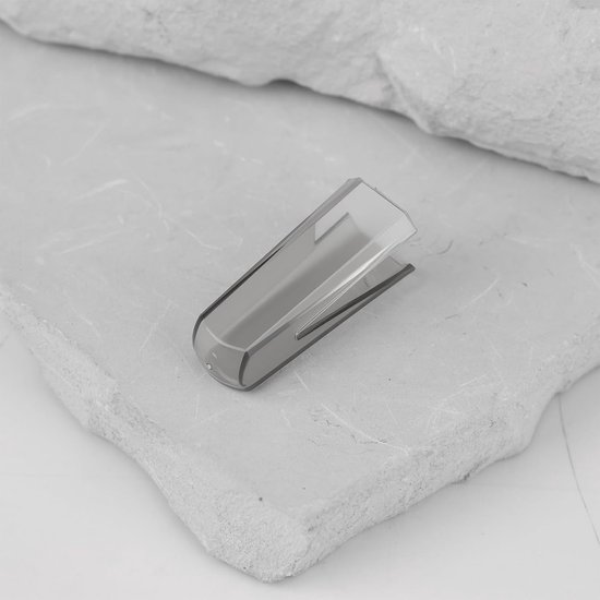 2 stuks stylus plastic beschermhoes compatibel met Ortofon Concorde OM/OMB transparant zwart — afbeelding 5