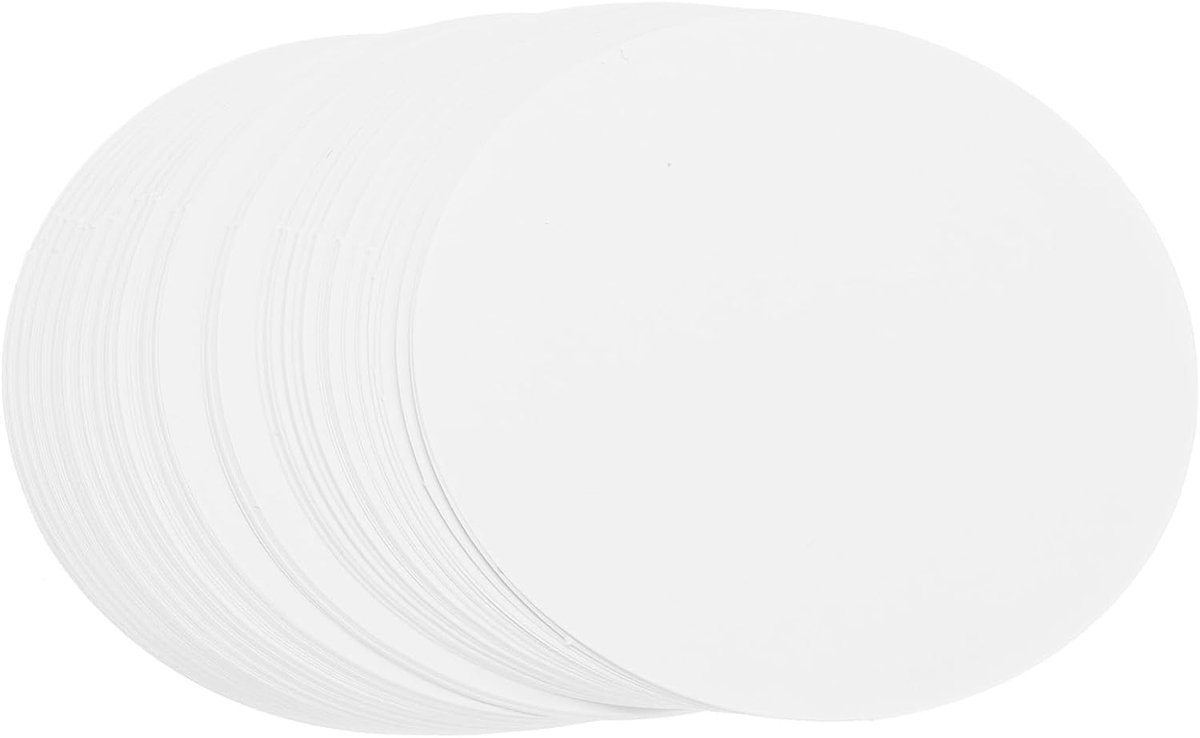 2,4 inch (61 mm) Knop Badge Blank Papier, 100 Stuks Badge Knoppen Maken Papier Voor 5 Inch 50Mm Ronde Badge Knop Maker Levert DIY Patroon Schilderen Handgemaakte Craft