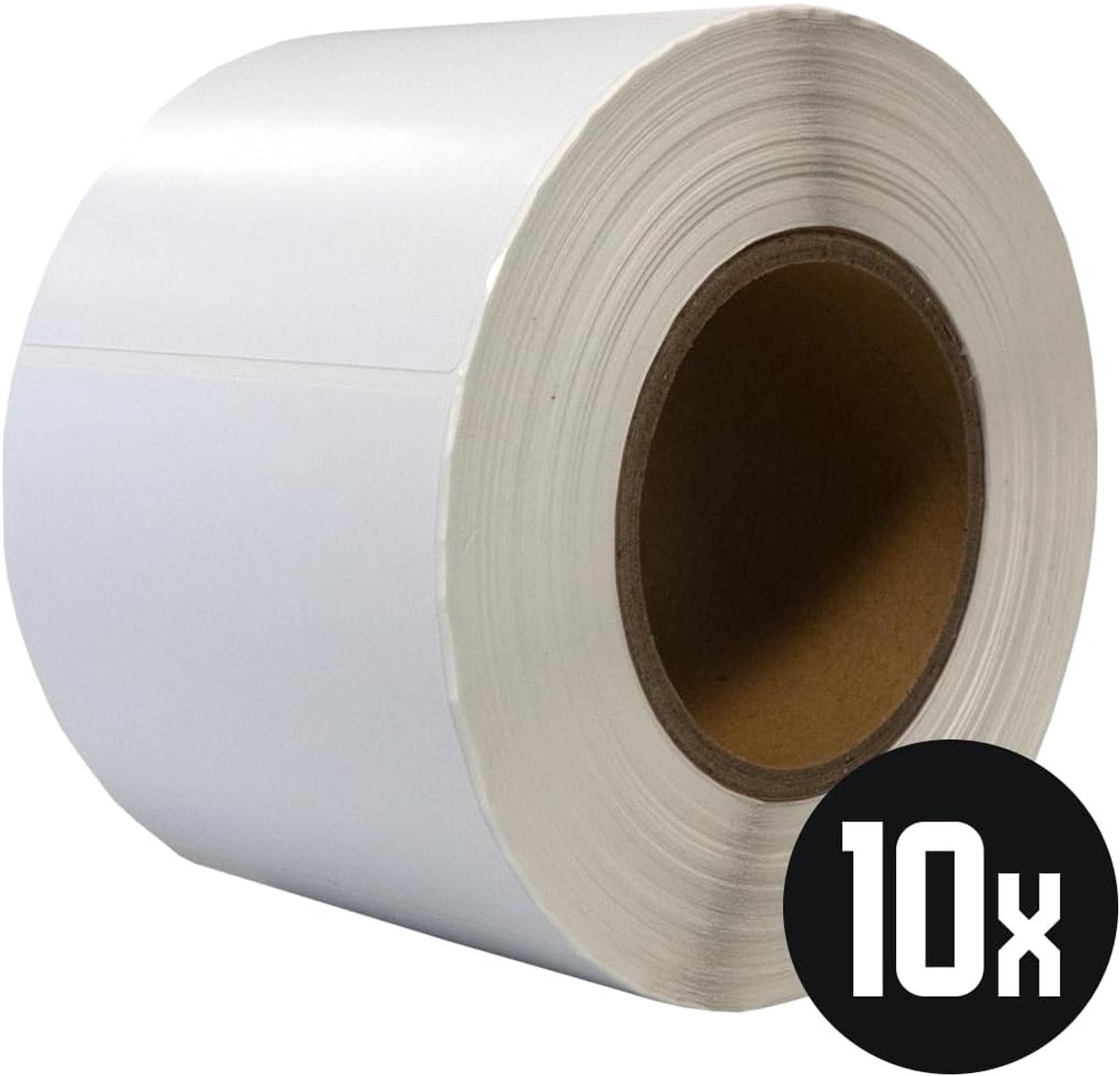 Thermo etiketten 100x85mm - wit - permanent - ideaal voor verzending - SnelShoppen