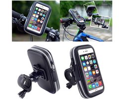 reflecterende ondersteuning voor motorfiets fiets stuur en draaibare waterdichte 360 voor Spice Pinnacle Stylus MI-550 - zwart