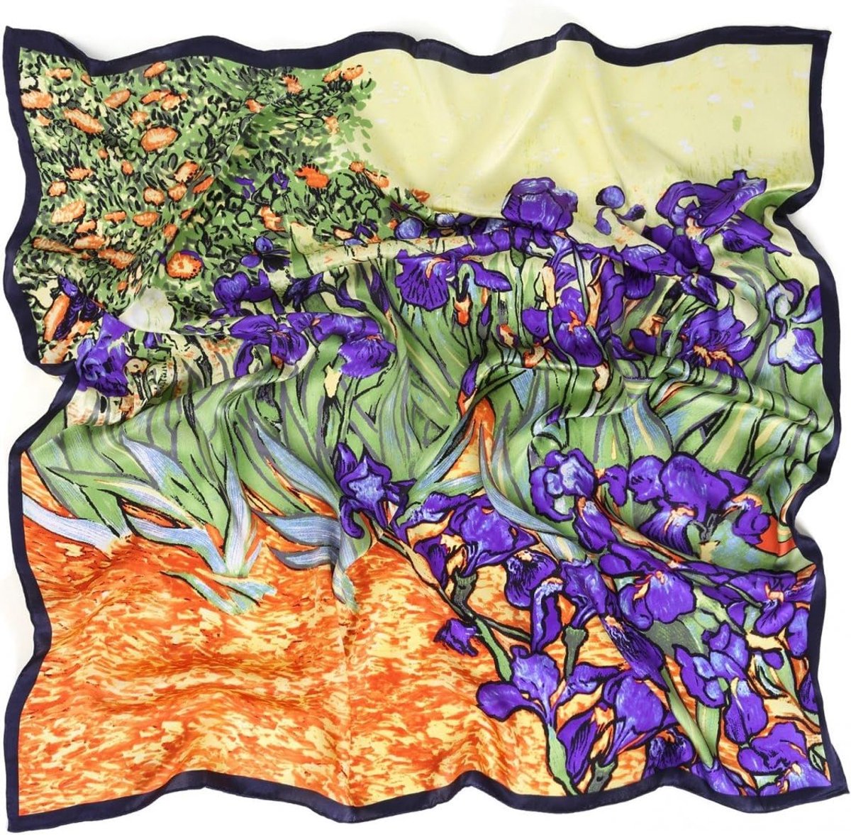 Zijden doek impressionisme schilderij Van Gogh