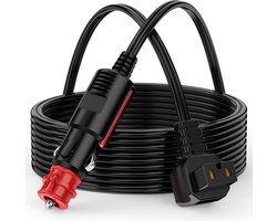 12V Autokoeler Kabel Verlengkabel voor Auto Koelkast Koeler | voor Compressor Alpicool, Dometic, Waeco CF CDF, ARB, ICECO, Setpower, 3,5M 12V Stekker Auto Koelkast Kabel