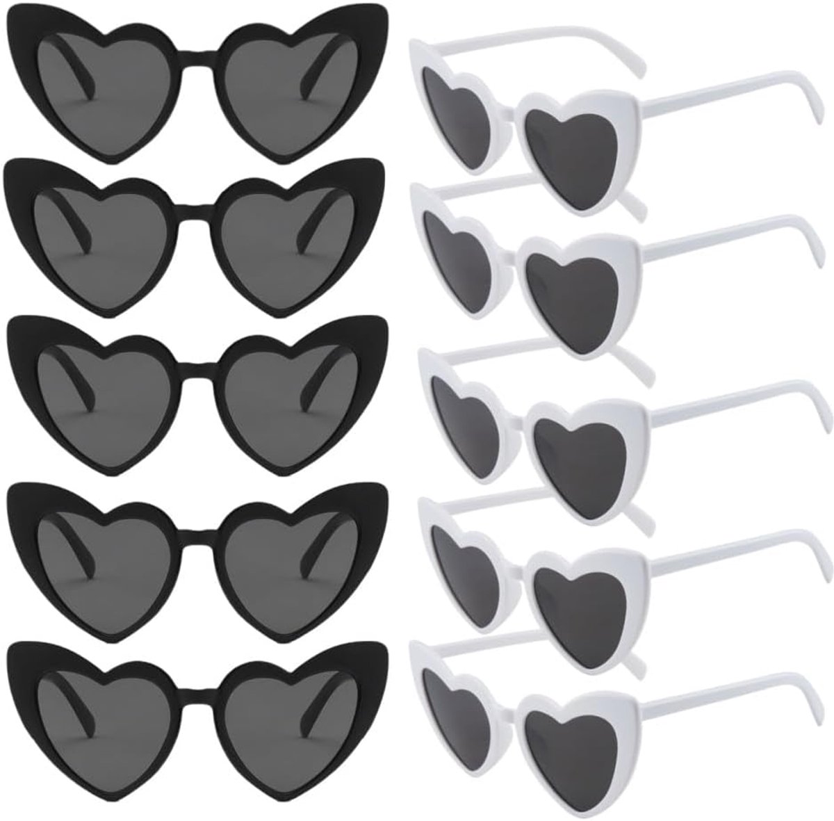 10 stuks Zonnebril Dames 100% UV400 Bescherming