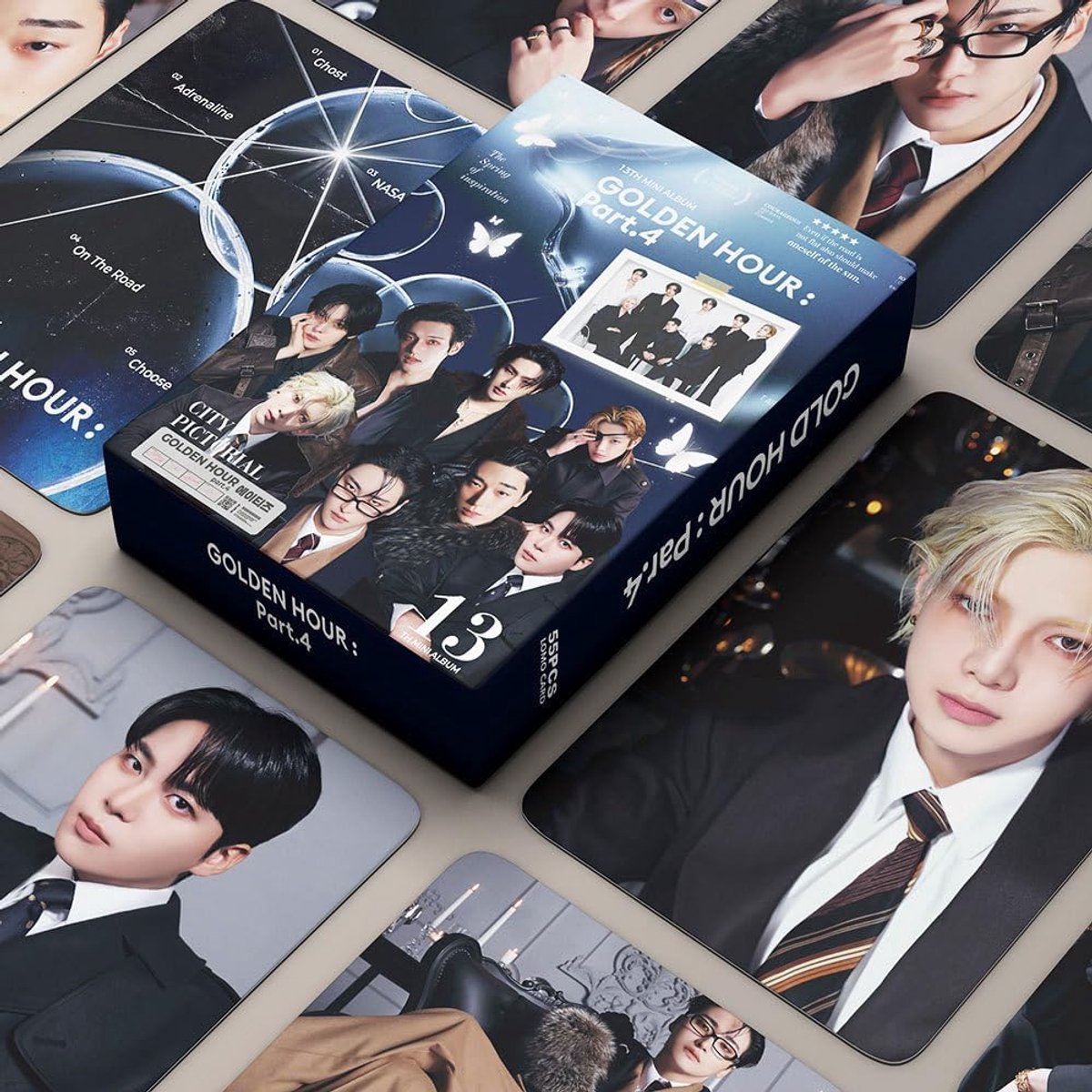 55-delige set, ATEEZ Lomo-kaarten – Een must-have voor fans
