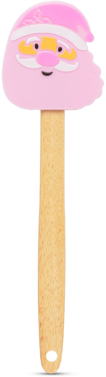 Siliconen spatel - Kerstman - 29 x 7,6 cm 1 Stuks [57527B]
