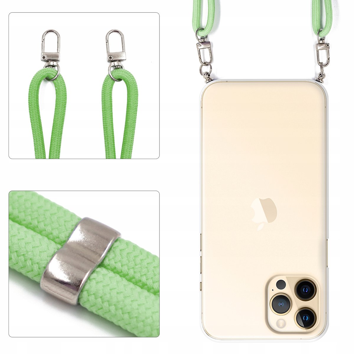 Groene Crossbody Telefoonkoord - Vervangende Band
