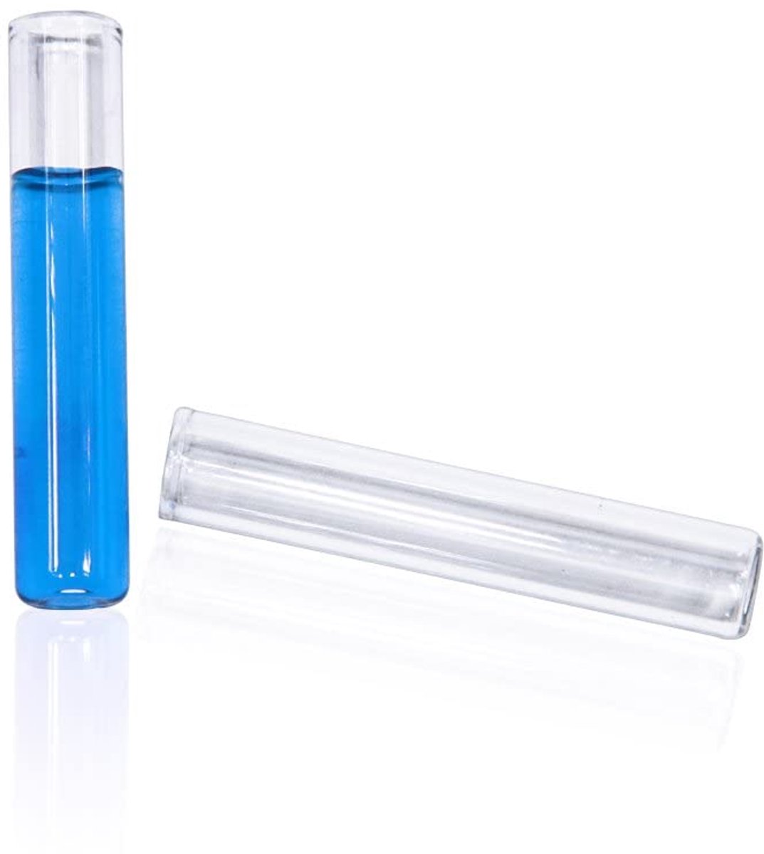 Vial inserts 5 mm - helder glas - vlakke bodem - ideaal voor 8-425 vials - ShopVlot