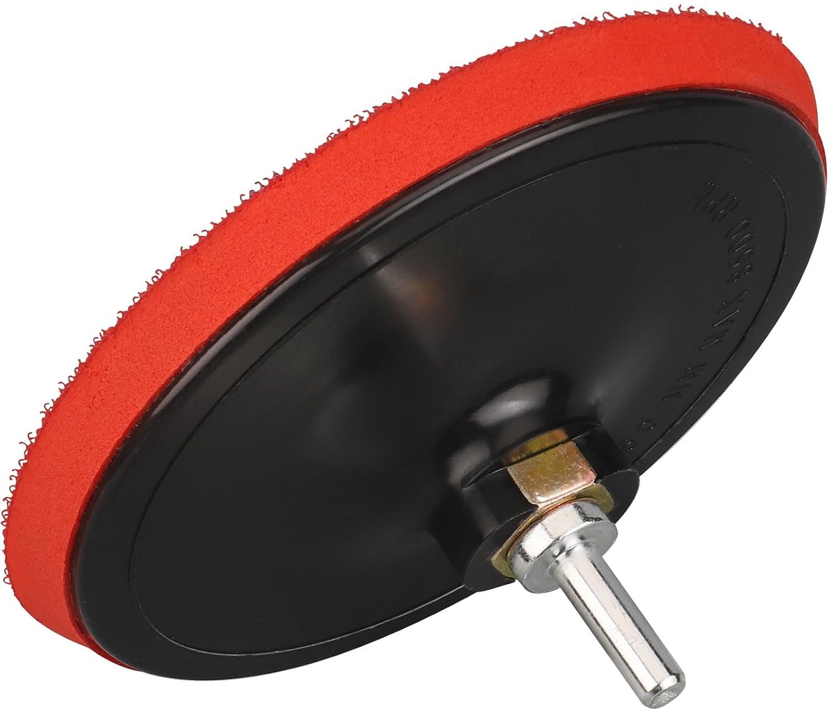 Schuur- en polijstschijf 150mm - Aluminiumlegering - M14 adapter - Voor een trillingsvrije werking - ShopVlot