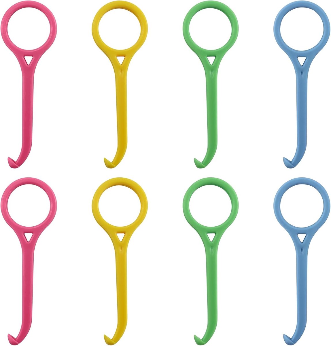 Aligner verwijdertool - set van 8 - kleurrijk - eenvoudig in gebruik - ShopVlot