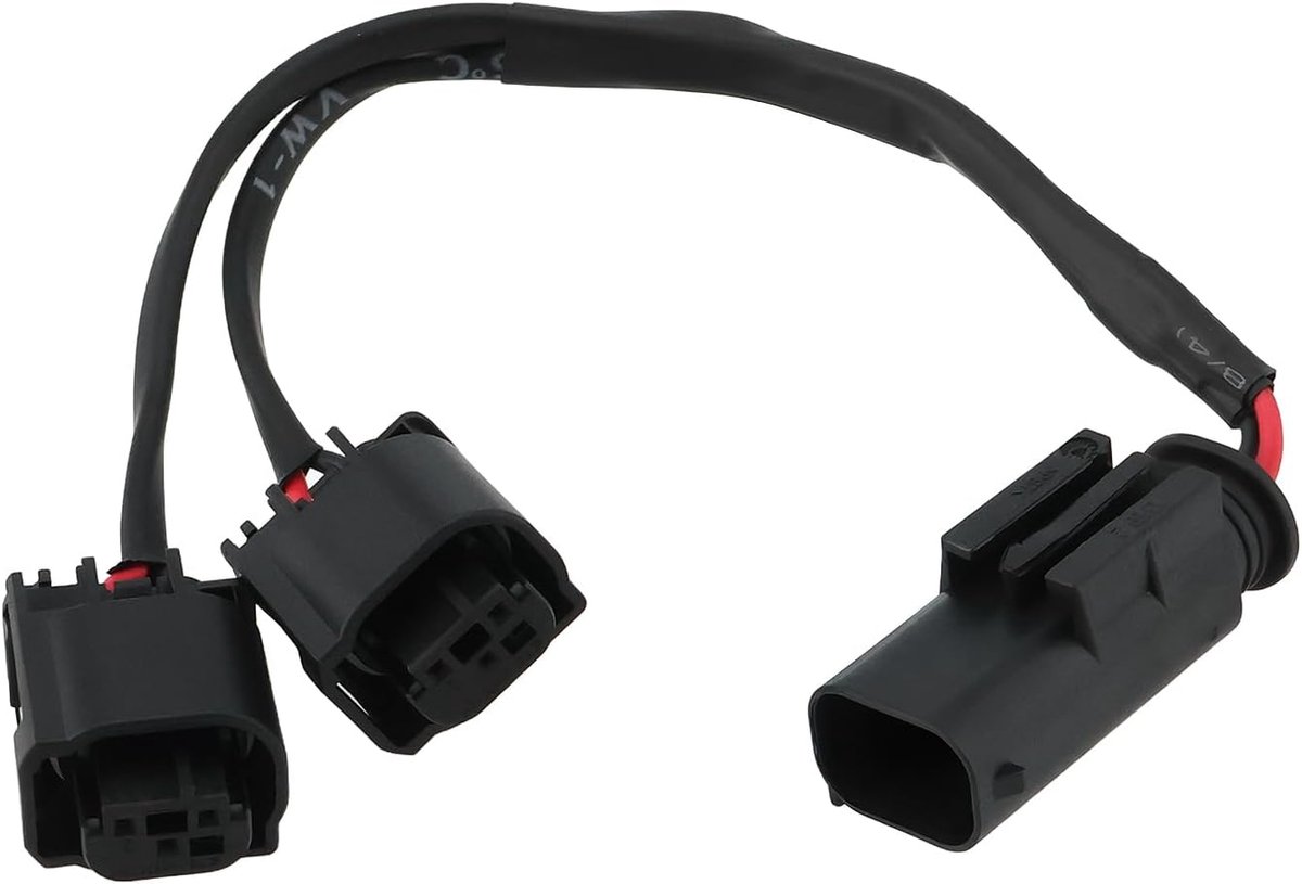 SnelShoppen - 12V Motorfietsen AUX Adapter Kabel voor BMW R1200GS R1250GS Verwarmde Handvatten GPS 20cm Waterdicht en Corrosiebestendig