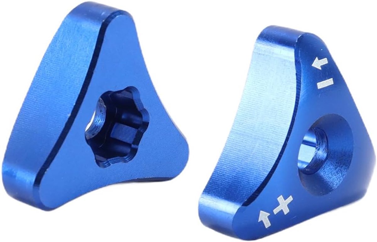 Motorfiets voorvork afstelknoppen 48mm - CNC aluminium - geanodiseerde afwerking - stijlvol en duurzaam - ShopVlot