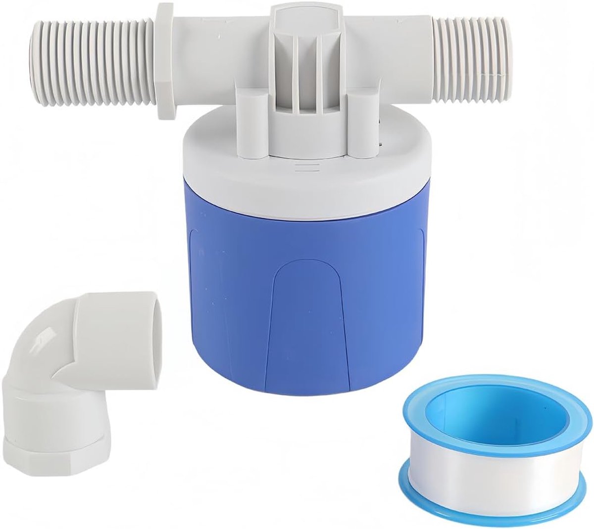 Vlotterkraan 1/2" zijinlaat - kunststof - automatisch waterniveau - ideaal voor zwembaden en irrigatie - ShopVlot