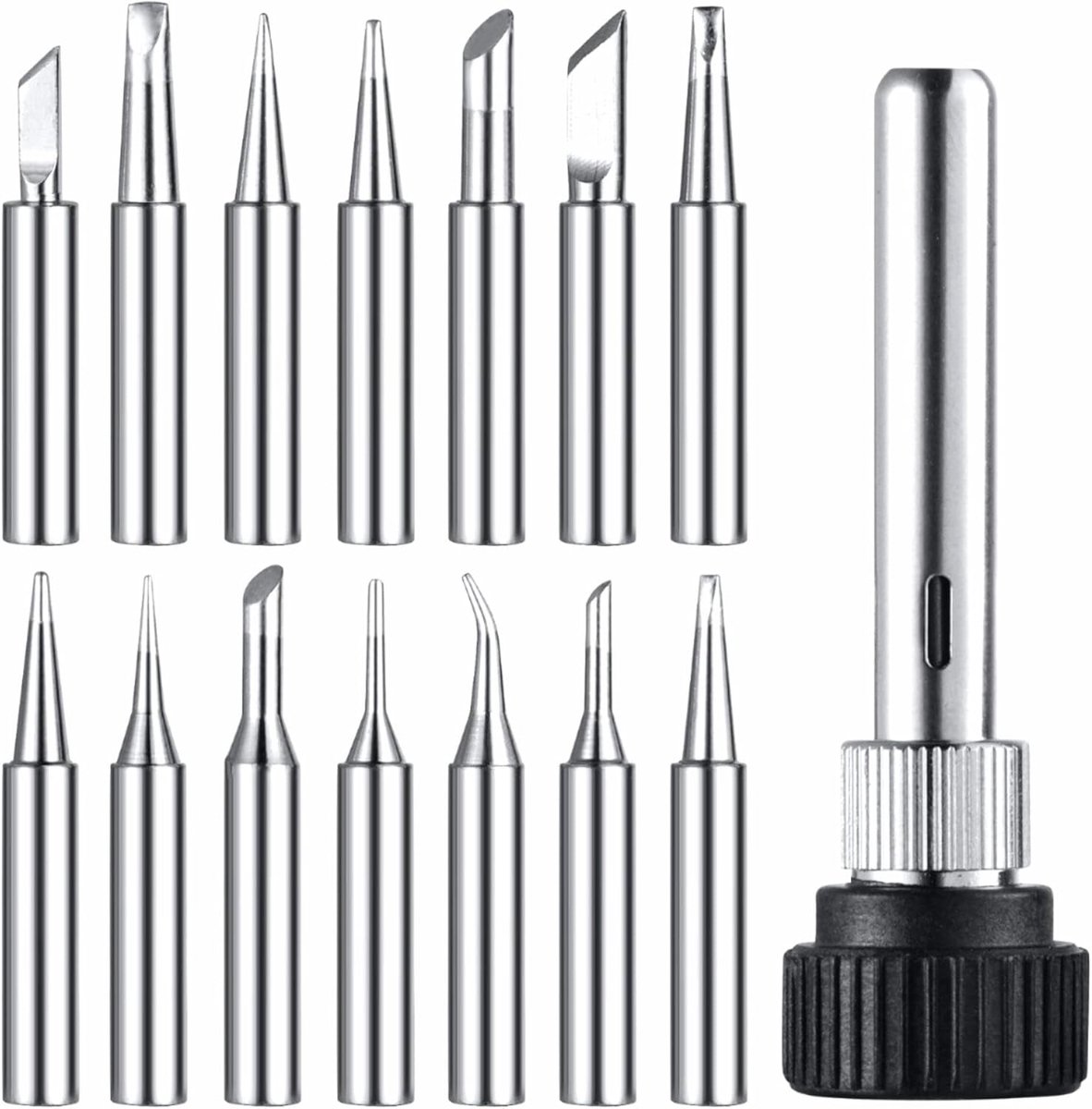 Soldering pens 14 stuks - hoge kwaliteit koper - diverse soorten - ideaal voor soldeerwerk - ShopVlot