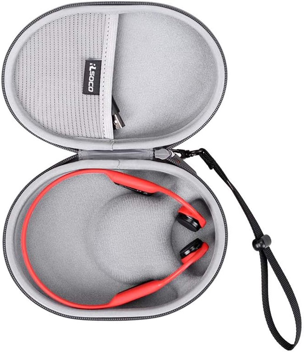 Opbergtas voor hoofdtelefoons - geschikt voor SHOKZ en Aftershokz - stevige bescherming - ideaal voor onderweg - ShopVlot