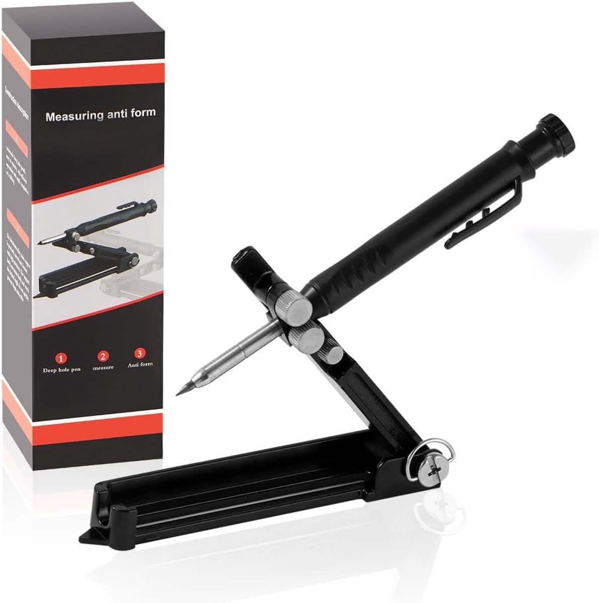 Constructiepencil - Aluminiumlegering - Diepe gatpen - Perfect voor houtbewerking - ShopVlot