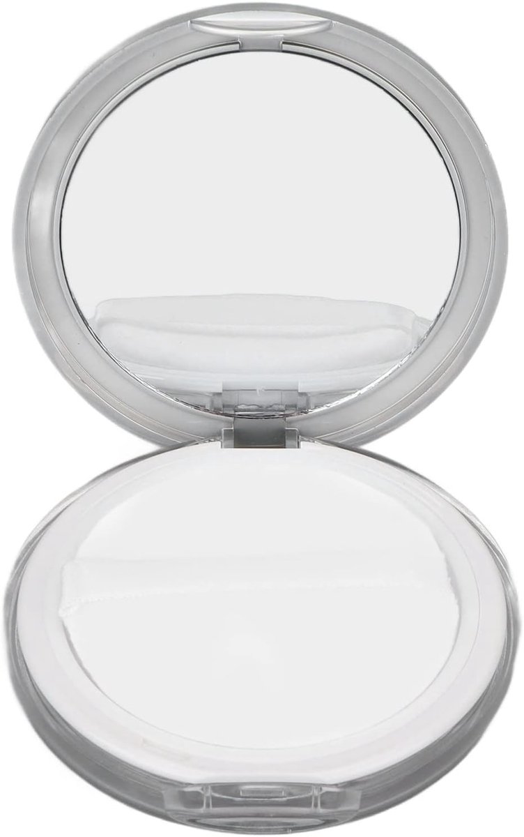 Loose Poederdoos 3g - Leeg, Opvouwbaar - Met Spiegeltje en Poederpuff - Ideaal voor Make-up Bijwerken - ShopVlot