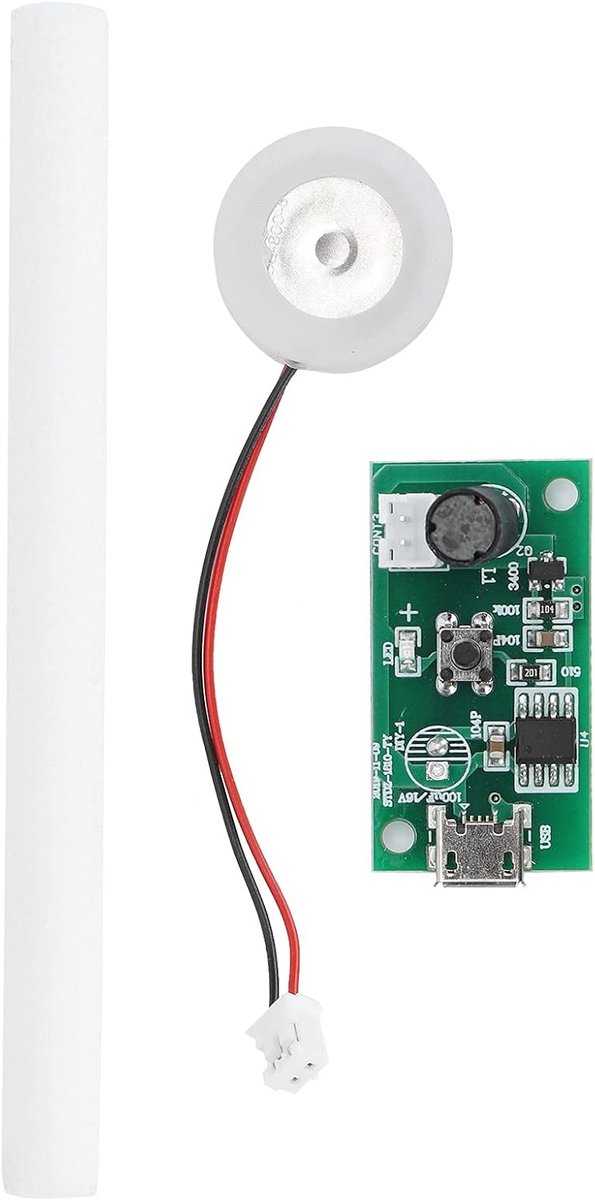 Mini USB luchtbevochtiger 5V - DIY set atomizer diffuser - timercontrole - voor thuis en kantoor - ShopVlot