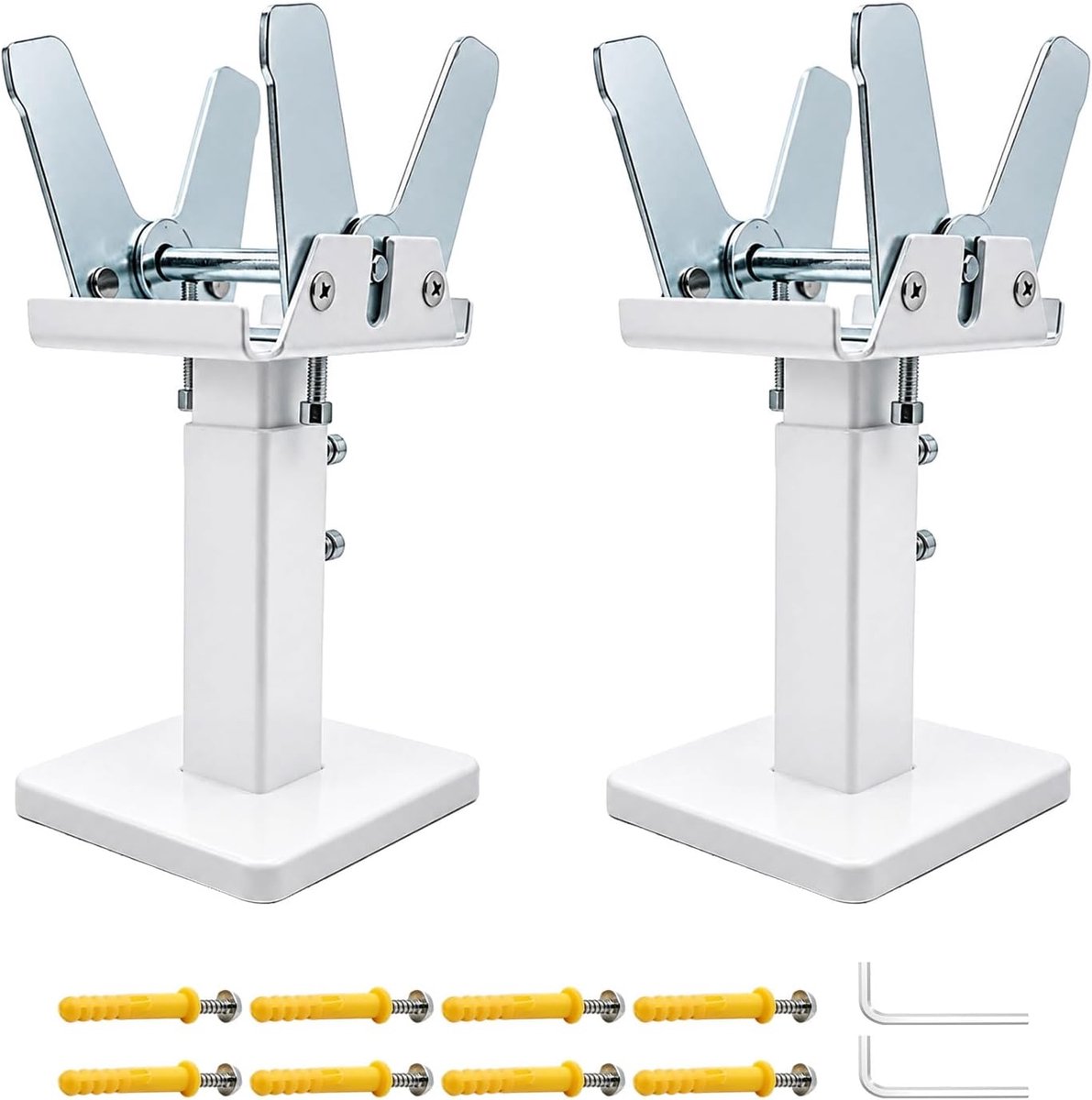 radiatorhouders 14-21 cm verstelbaar - 2 stuks - eenvoudig te monteren - betere luchtcirculatie - ShopVlot