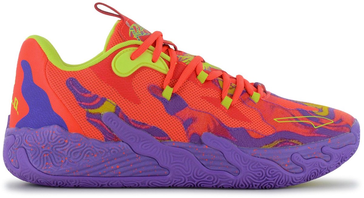 PUMA MB.03 Lo Lava LaMelo Ball Heren Sneakers Basketball Schoenen 310847-01 Rood