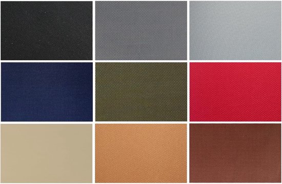 Reparatiestickers Nylon - Zelfklevende Patches - Outdoor Uitrusting - Waterdicht & UV-bestendig - 2 stuks 140x140mm - Middengrijs — afbeelding 3