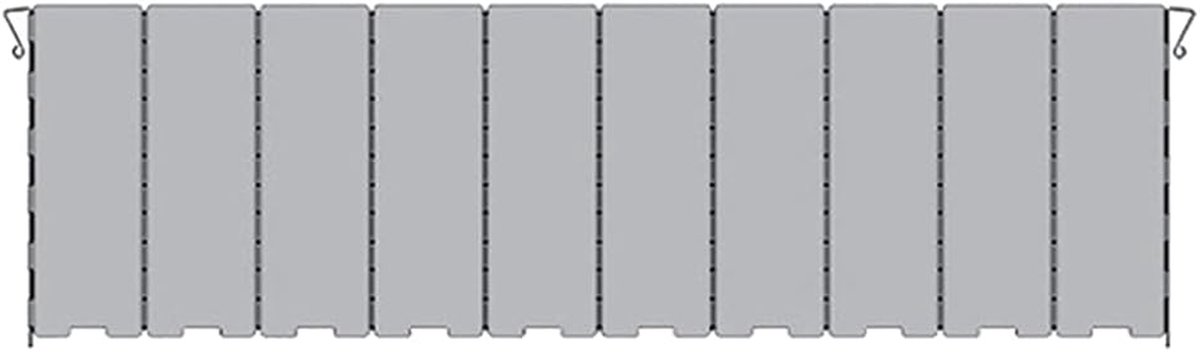 Kachel Reflector - Warmte Focussen - Terrasverwarming Efficiëntie - Energie Besparend - 90 x 38 cm - Metaal