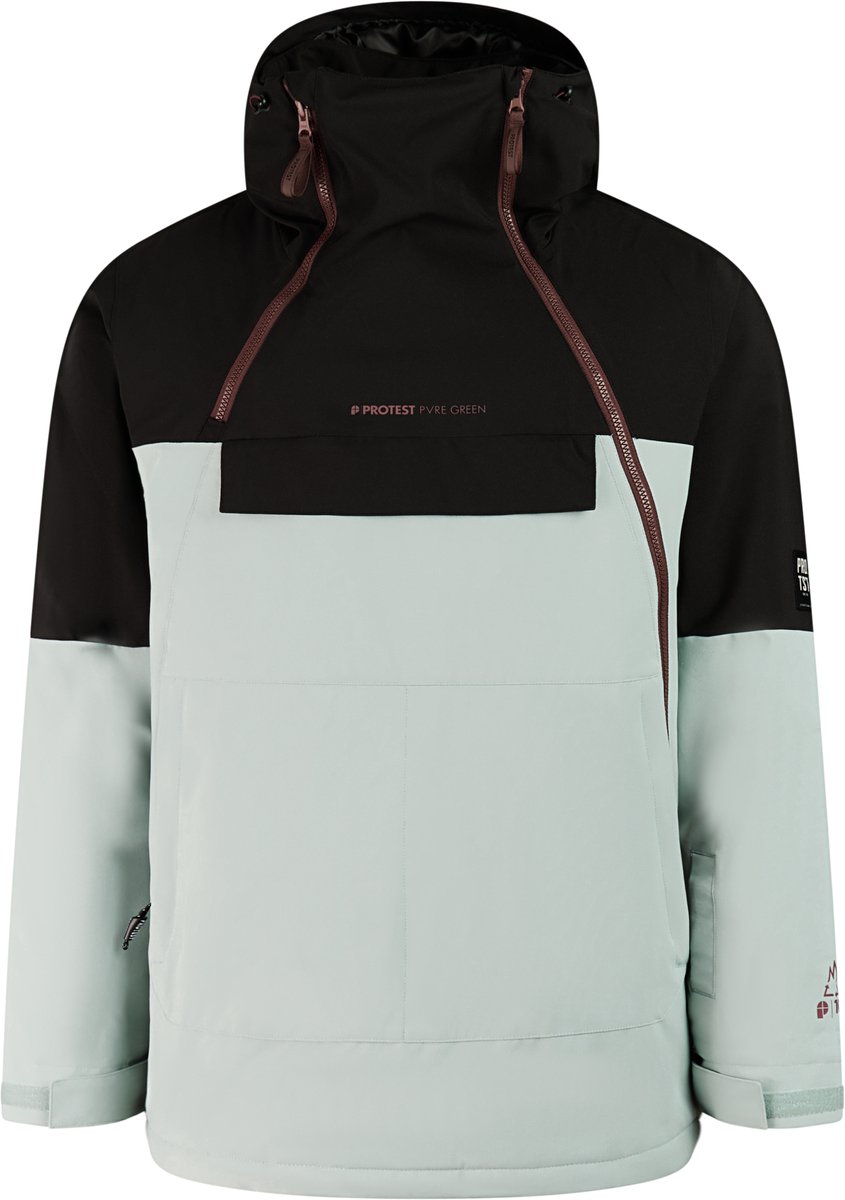 Protest PRTMccoy Skijas Heren Waterkolom 10K Skipasvak Winterjas Moonstonegrey