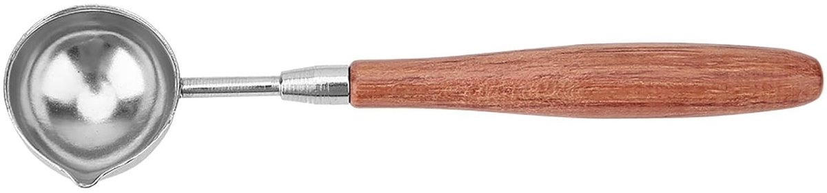 Luxe Lakscheppen met Houten Handvat voor het Smelten van Lakspecerij en Verzegelen van Brieven
