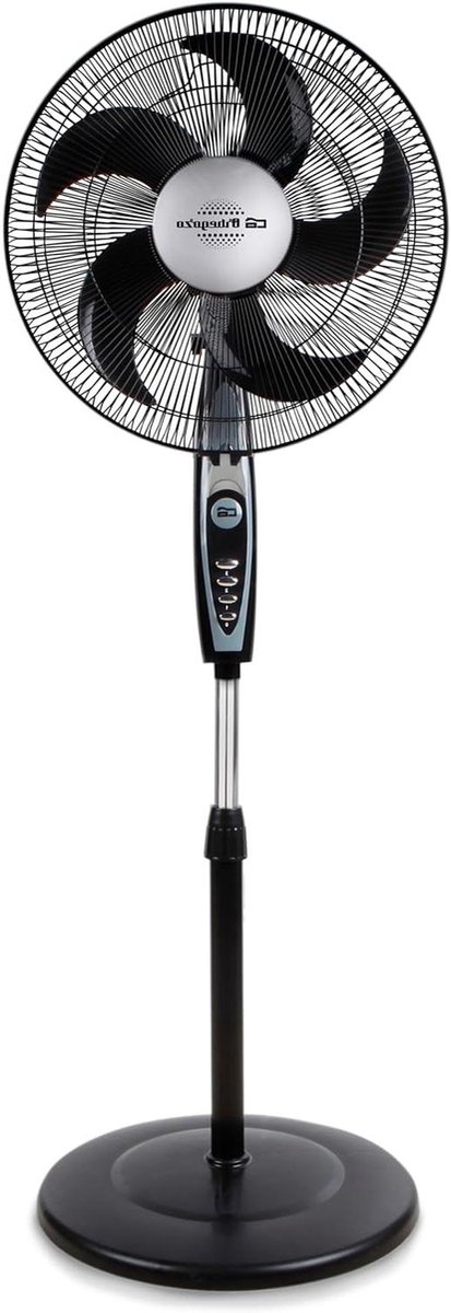 Staande Ventilator - Vloer Ventilator - Ruimte Koelen - 5 Bladen - 128 cm Hoog - Meerkleurig