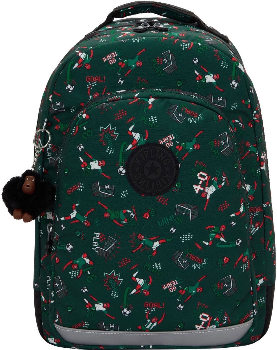Kipling Class Room Rugzak School - 15 laptopvak - soccer print