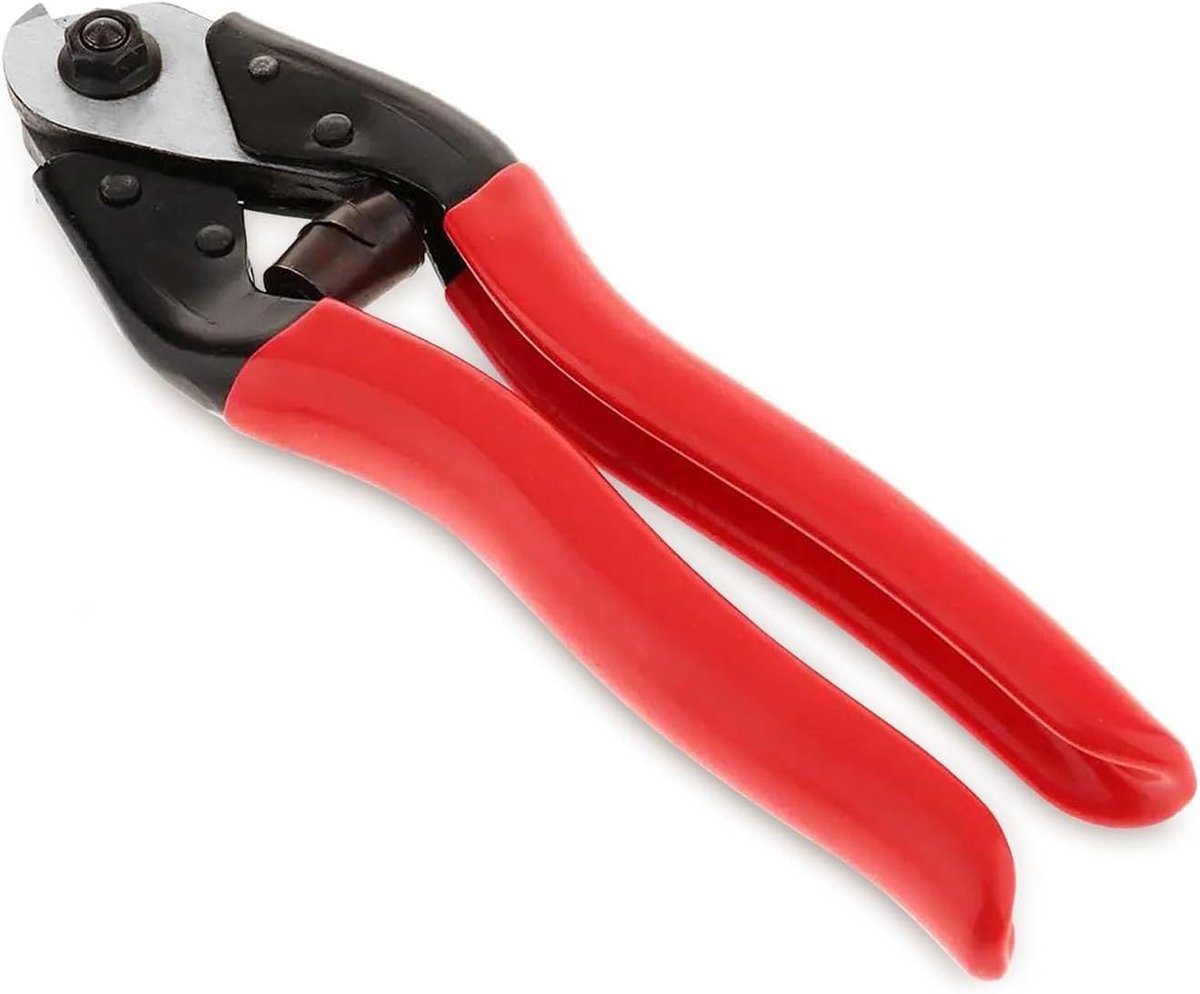 Wire Cord Cutter, 19cm Bowden Cable Pliers, Chrome Vanadium Steel Cable Cutter Cuts to 6mm Cutters for Wire Cord - ShopVlot
