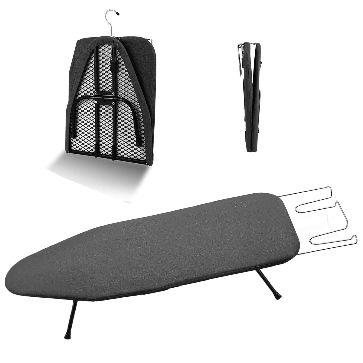SnelShoppen - Opvouwbare Strijkplank - Ruimtebesparende Strijktafel met Antislip Voeten - Draagbare Strijkijzerplank voor Thuis, Bijkeuken, Slaapzaal
