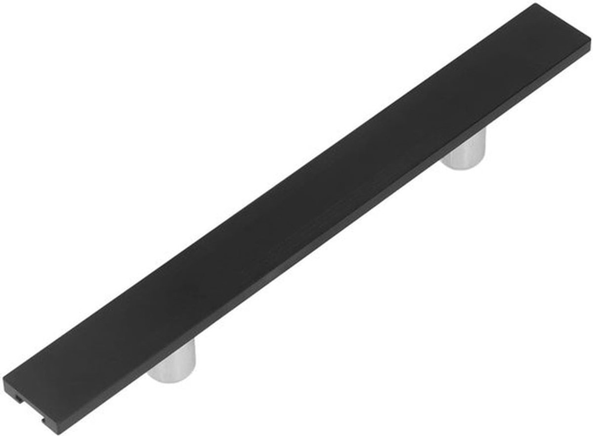 Schaven Stop Aluminiumlegering - Houtbewerking Hulpgereedschap - Werkbank Klem - Positionering Baffle - Zwart/Zilver - Fijn Verwerkt - Houtbewerkingsstop