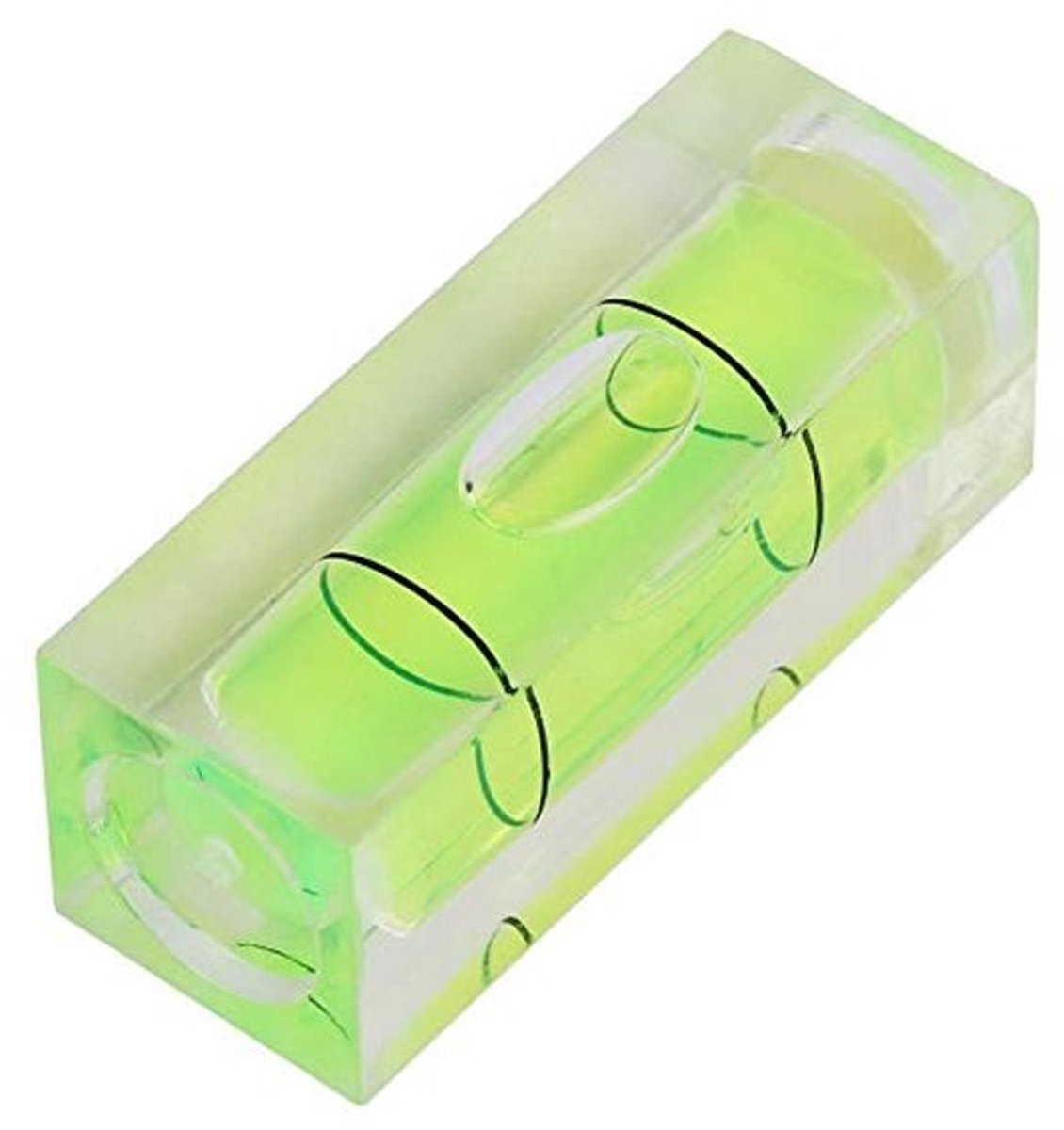 Waterpas Mini 5 Stuks - Precisie Niveau - Compact 15x15x40mm - Kunststof ABS - Gebruiksvriendelijk - Voor Meten van Balans