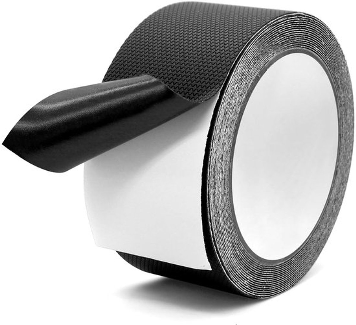 Waterdichte antislip tape 5 cm x 5 m voor trap treden, rubber grip band en doe-het-zelf-projecten, zwart