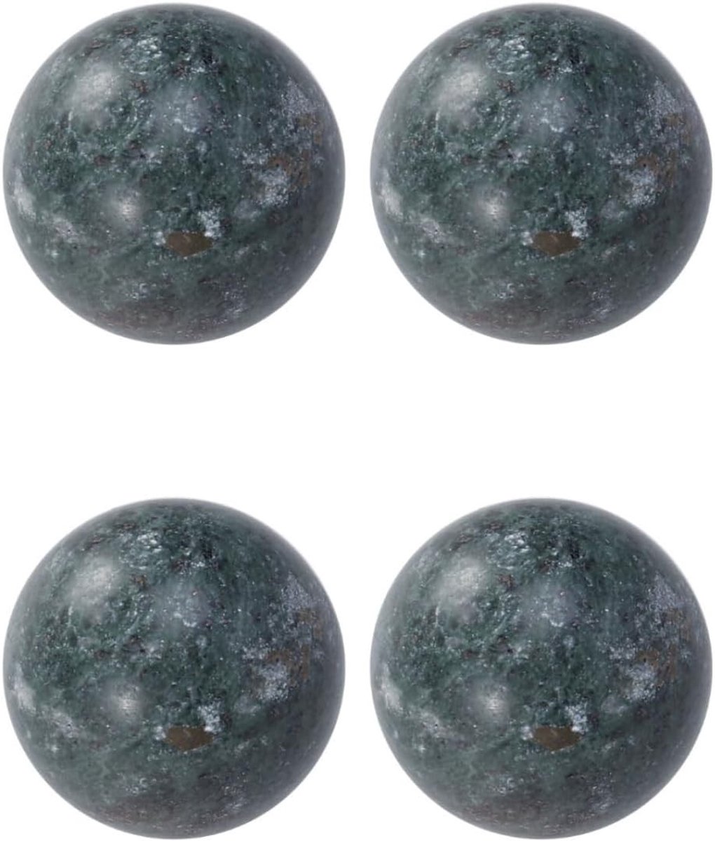 4 Stuks Brain Training Stressballen voor Gezondheidsoefeningen - Chinese Jade Ballen voor Gymnastiek en Fitness Activiteiten