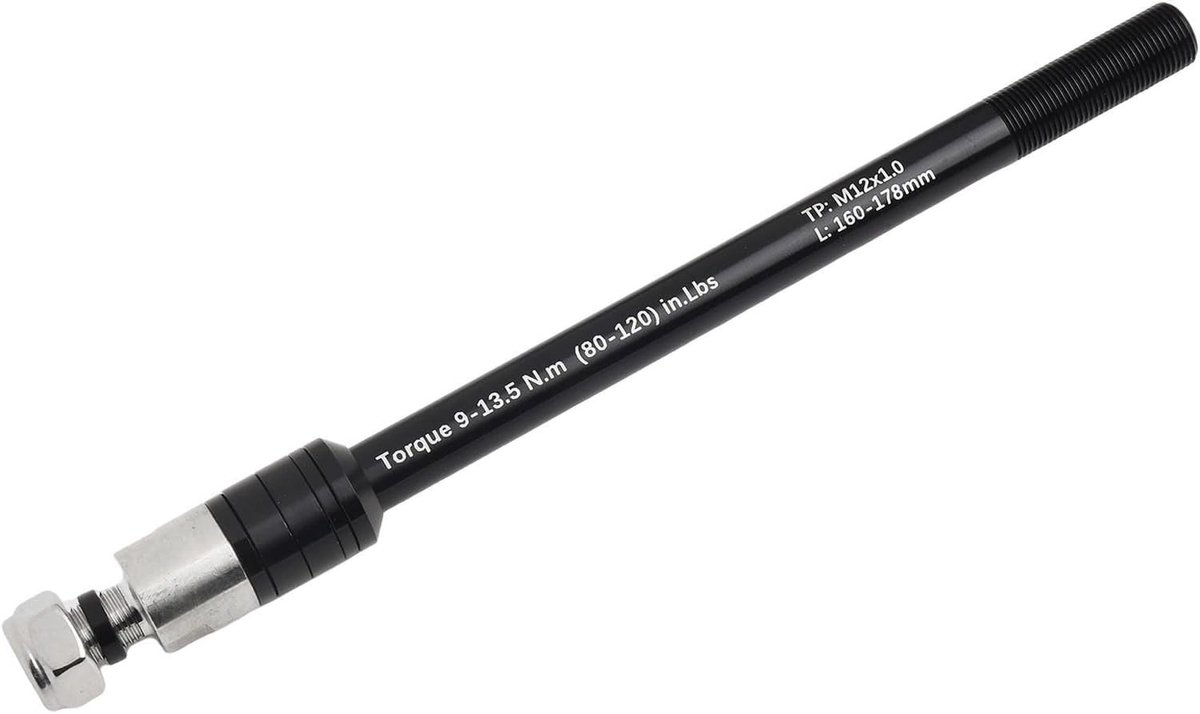 Steekasadapter voor fietskar 160178 mm P1.0 met verstelbare pakkingen voor eenvoudige montage en installatieaccessoires