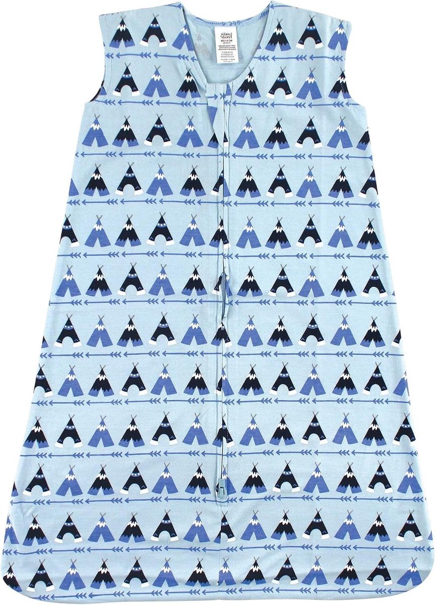 Baby Slaapzak - Draagbare deken - Veilig slapen - Mouwloos ontwerp - 18-24 maanden - Teepee patroon