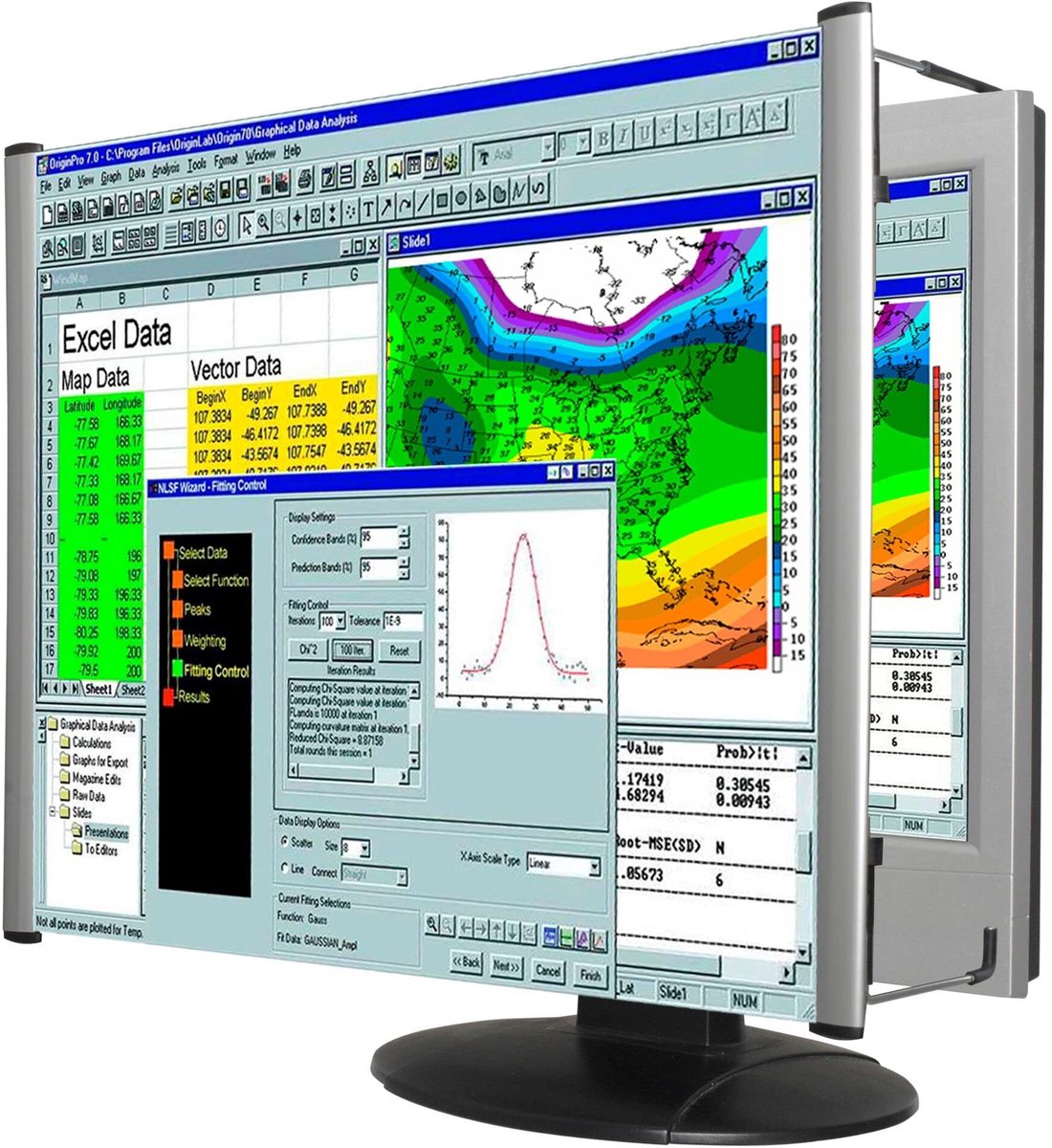 SnelShoppen - Kantek LCD Monitor Vergrootglas Filter voor 21.5" en 22" LCD Breedbeeldschermen - Vergroot, Beschermt en Verbetert Beeldkwaliteit