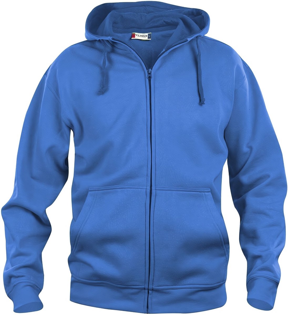 Basic hoody full zip kobalt xxl