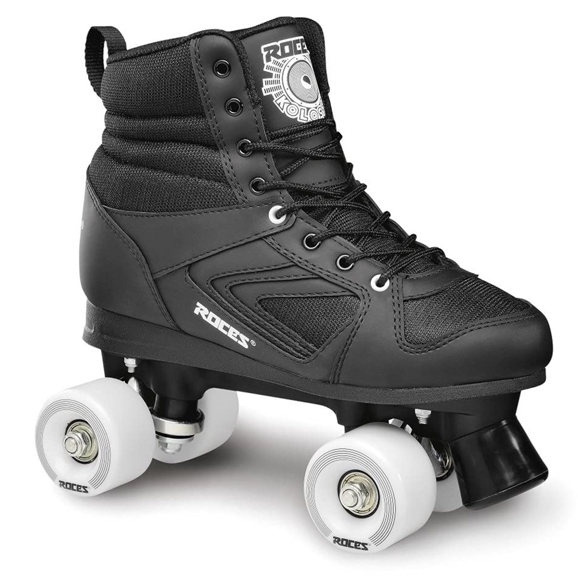 SnelShoppen Unisex jeugd Rolschaatsen KOLOSSAL retro disco stijl perfect voor kinderen en tieners ideaal voor feesten en buiten