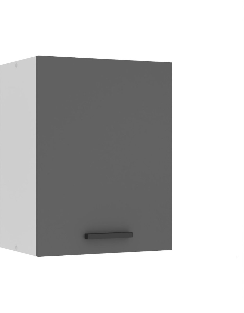 BELINI Hangkast SG 45 cm met 1 Deur - Zilver Mat