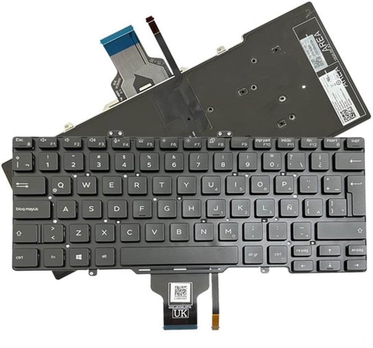 Vervangend Toetsenbord voor Dell Latitude Notebooks