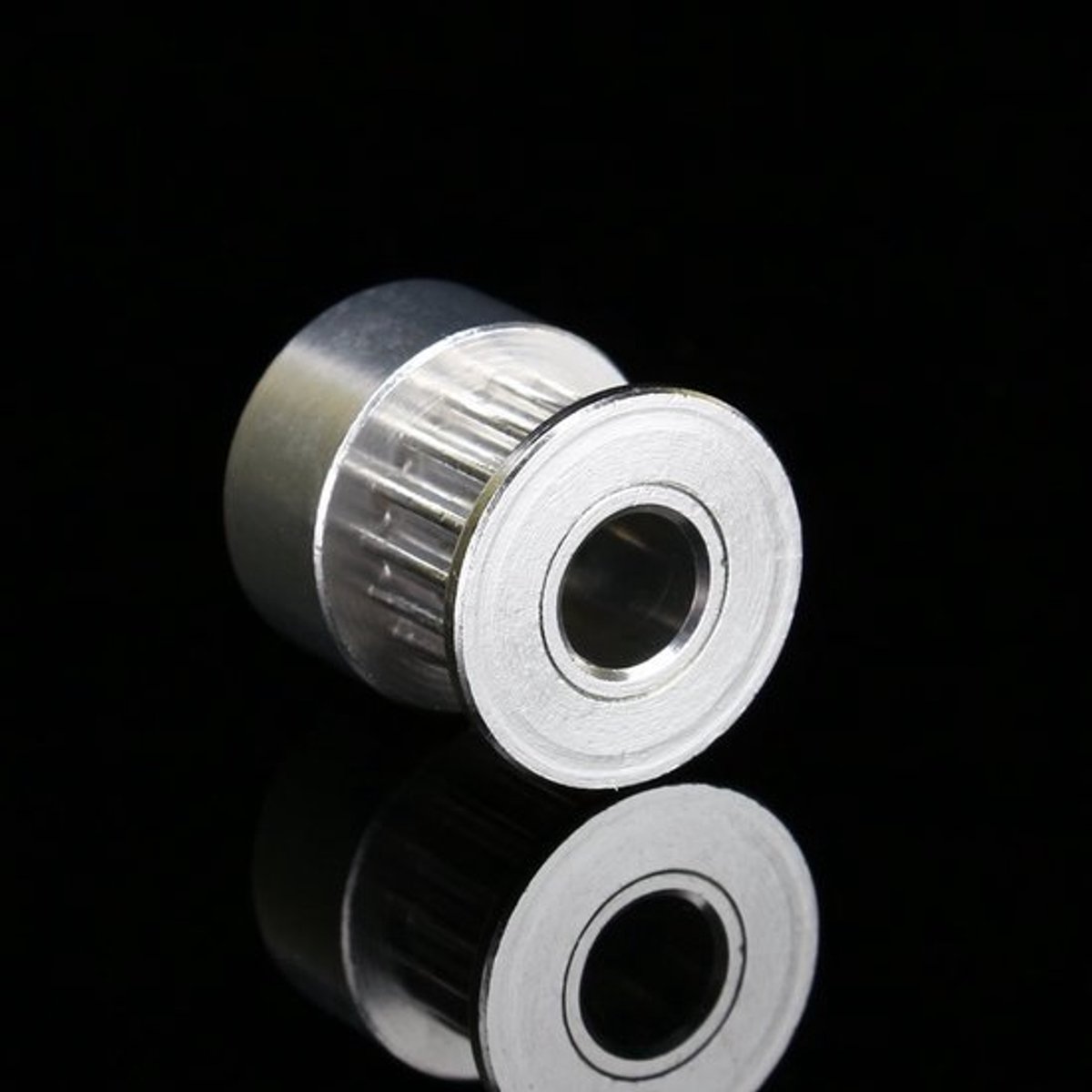 Distributieriem Katrol 16 Tanden - Aluminium Katrol - 5mm Boring - Geschikt voor NEMA 17 Stappenmotoren - Set van 5 - Voor 3D Printer/CNC