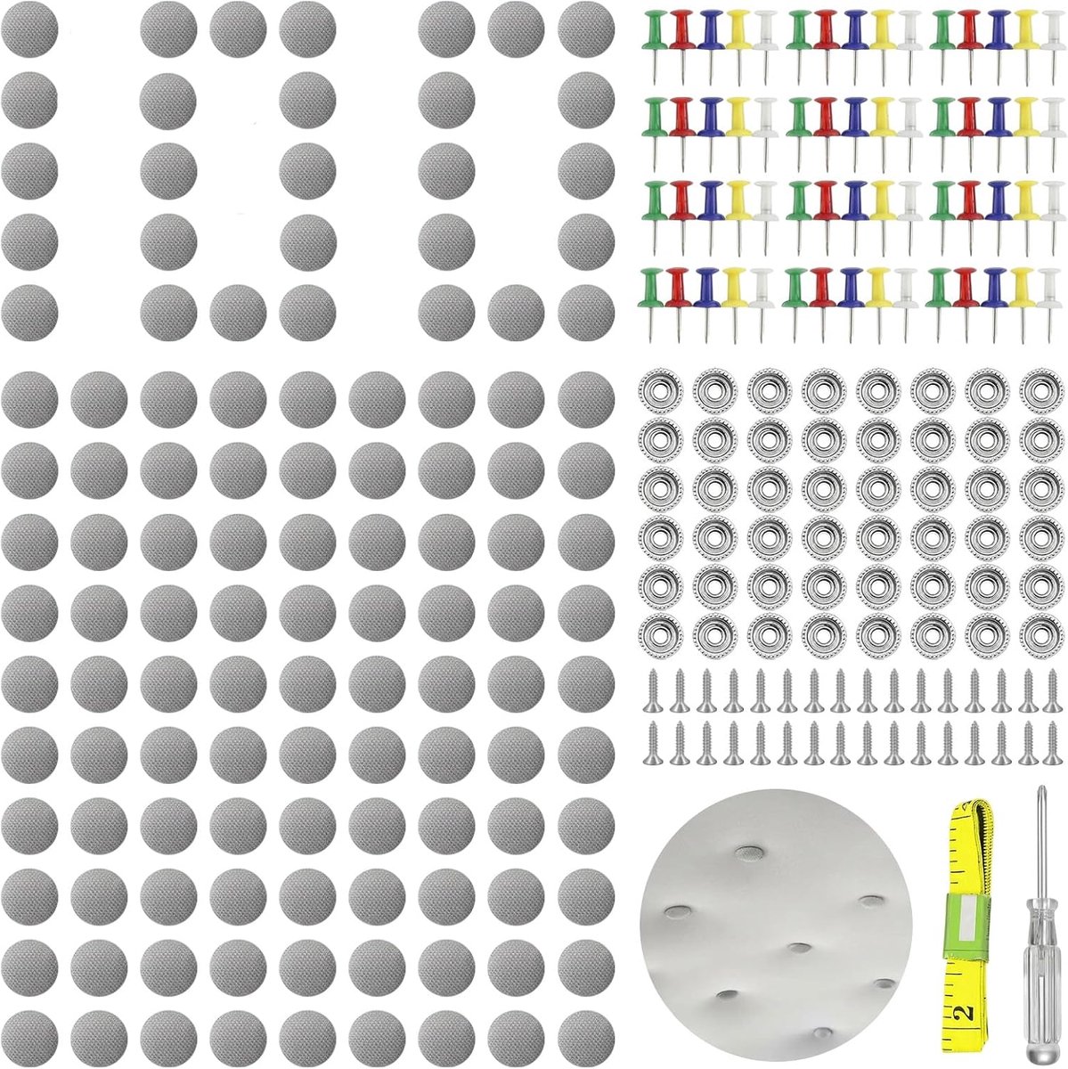 Dakhemel-reparatieset 100 stuks - duurzaam - eenvoudig te gebruiken - ideaal voor snelle reparaties - ShopVlot