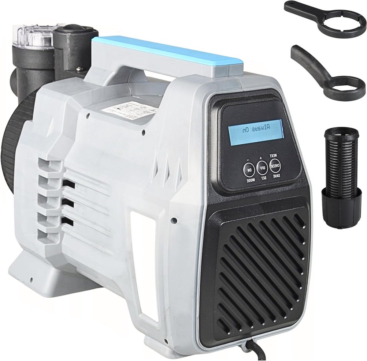 Tuinpomp - Waterpomp - Tuin besproeien - Automatische werking - 5100 l/u - Grijs