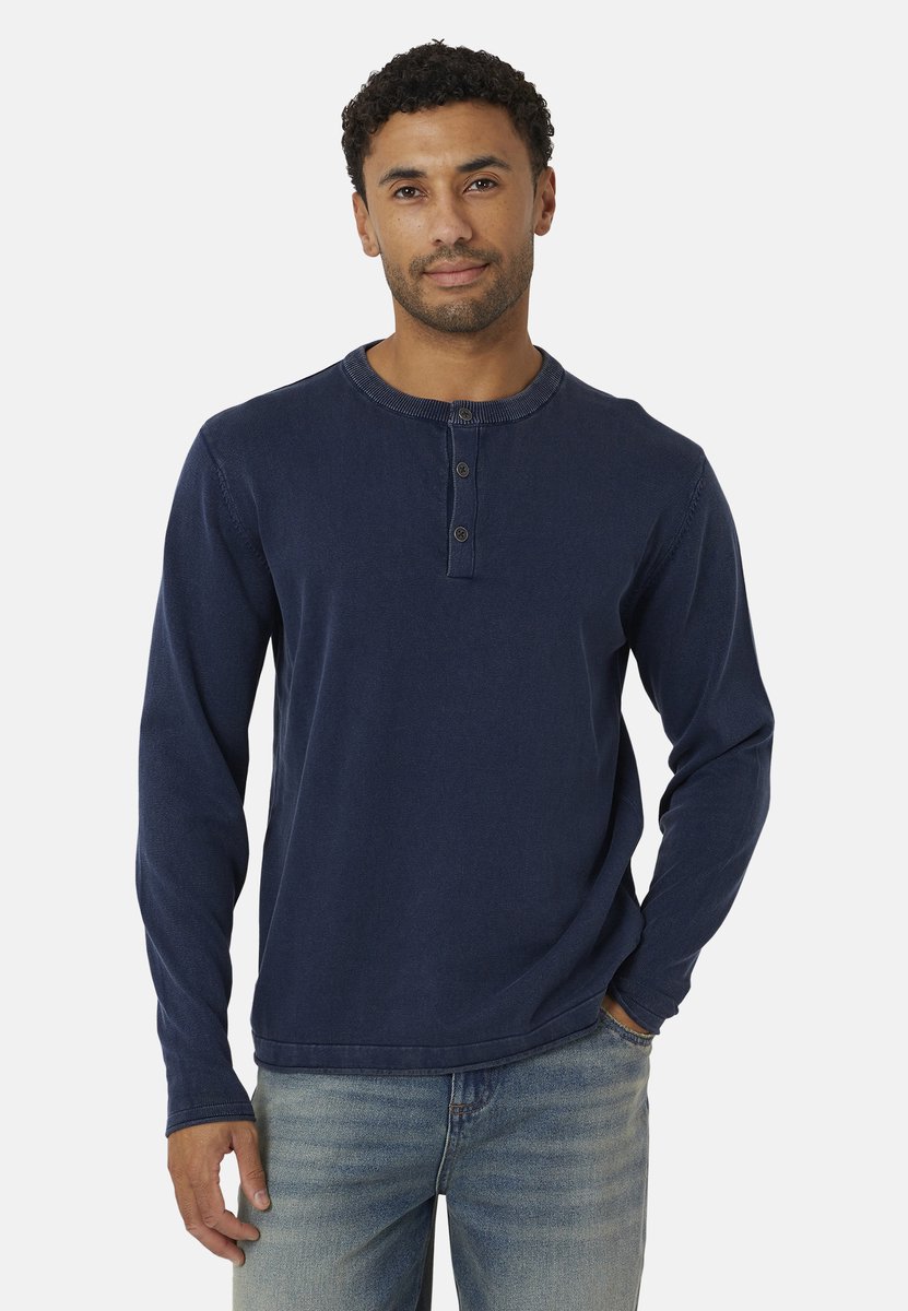 Brave Soul Mannen Outdoortrui Blauw