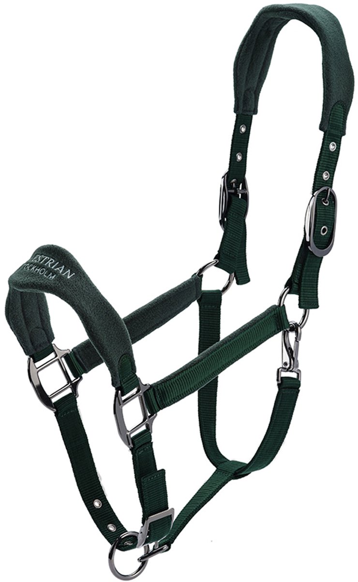 Equestrian Stockholm Halster Equestrian Stockholm Anatomic Sycamore Green Donkergroen