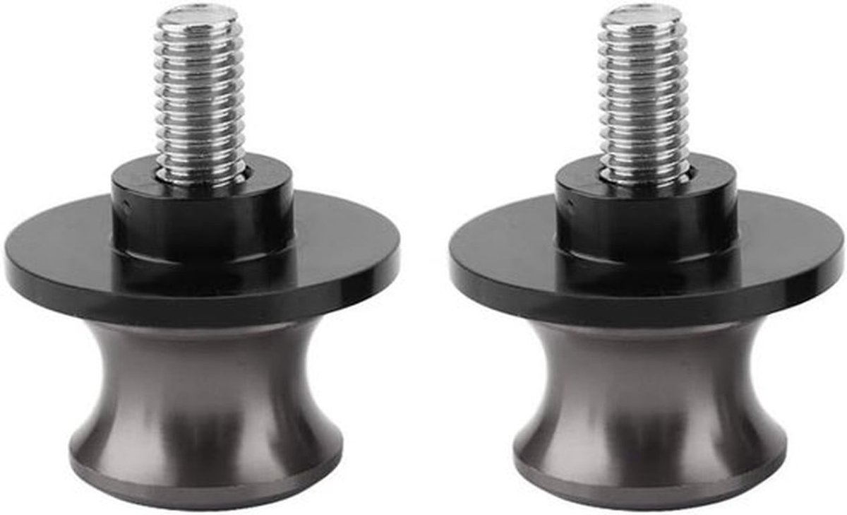 2 stuks 6 mm universele motorfiets aluminiumlegering achterste standaard - swing spool sliders - swing spoelen - motoraccessoires